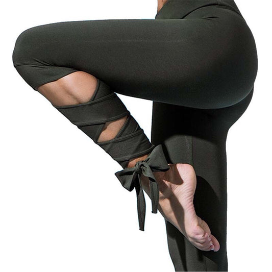 Yoga Sports Tight Leggings For Women Yoga Leggings fitness Pants dance ballet bandage leggings Women Running Tights