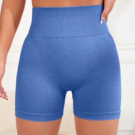 Ladies' High Waist Pants Hip Lifting Three-point Yoga Shorts