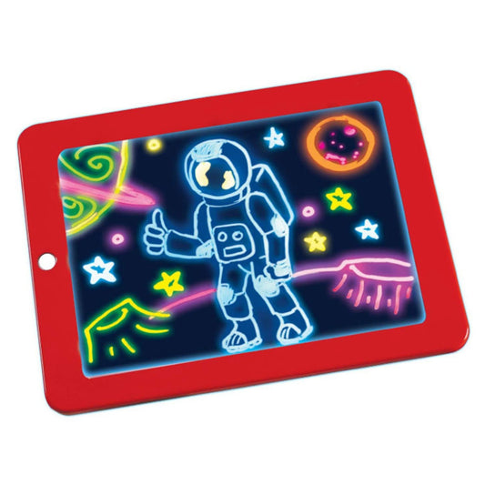 LED Writing Tablet Electronic Lighting 3D Learning Educational Drawing Writing Board for Preschool Kids